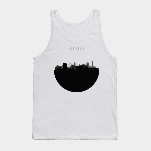 Sheffield Skyline Tank Top by inspirowl